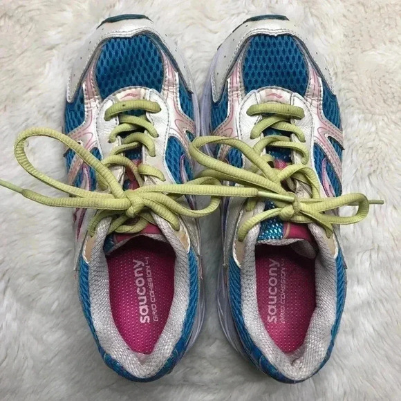Saucony Cohesion Sneakers Size 3.5 - Picture 2 of 10